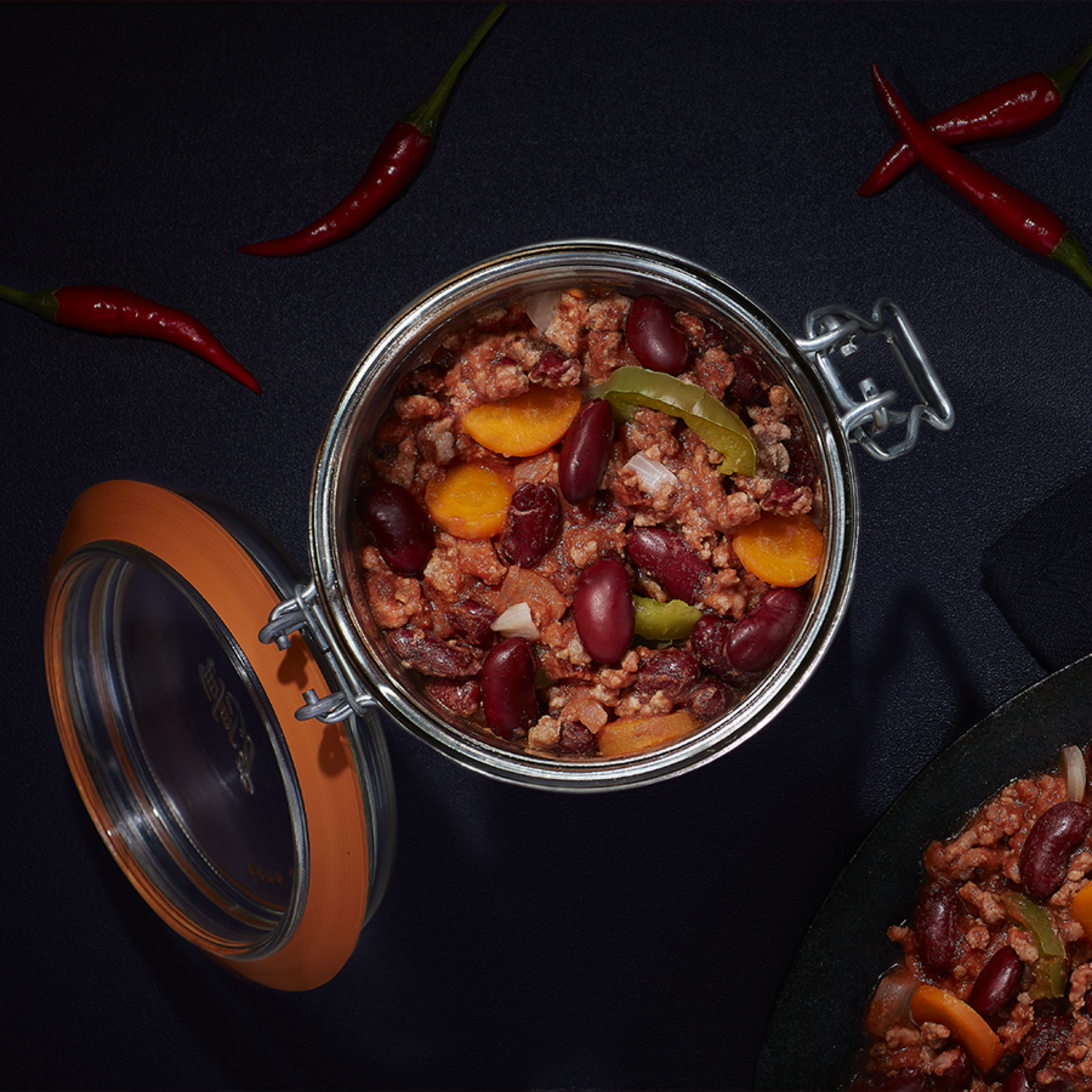 Storage and Canning Glass Jar, 1L