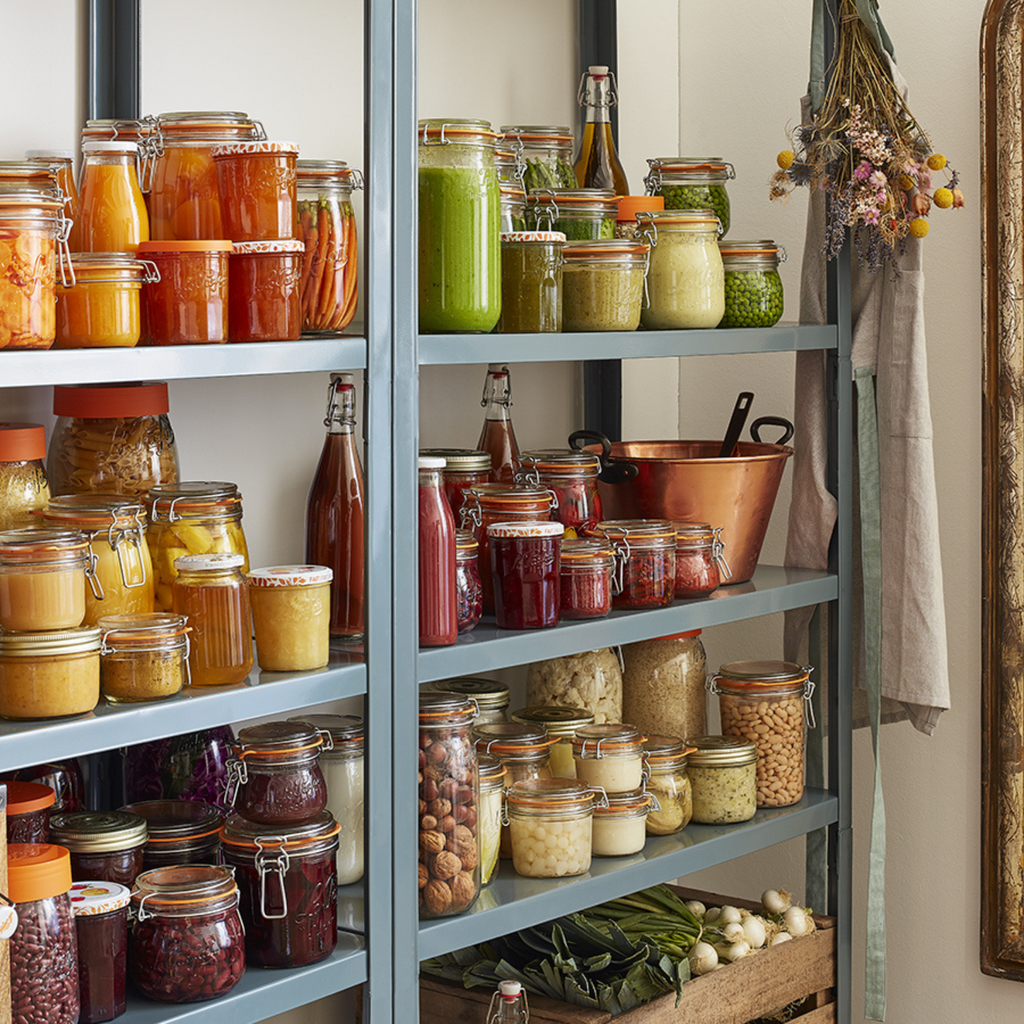 Storage and Canning Glass Jar, 2L