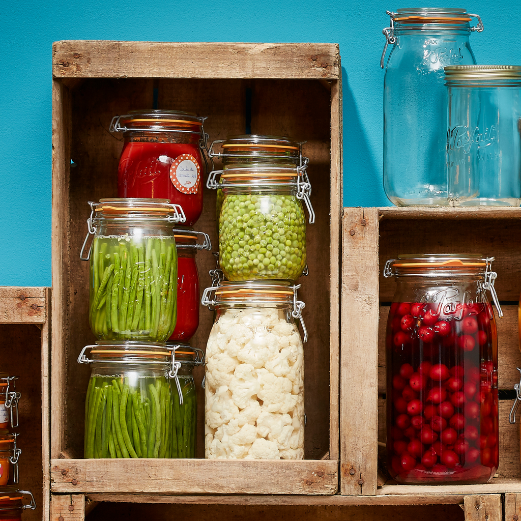 Storage and Canning Glass Jar, 2L