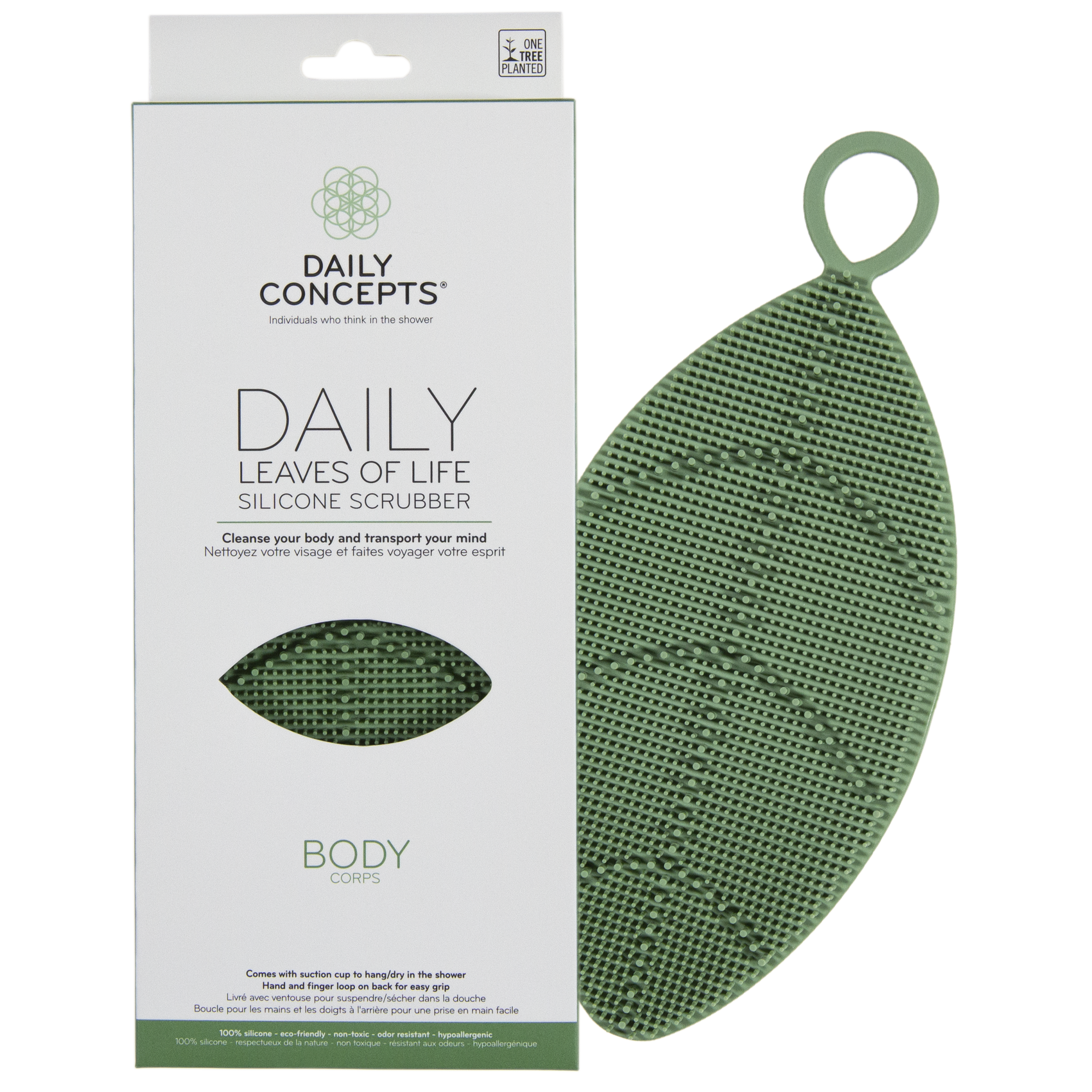 Leaves of Life Body Silicone Scrubber