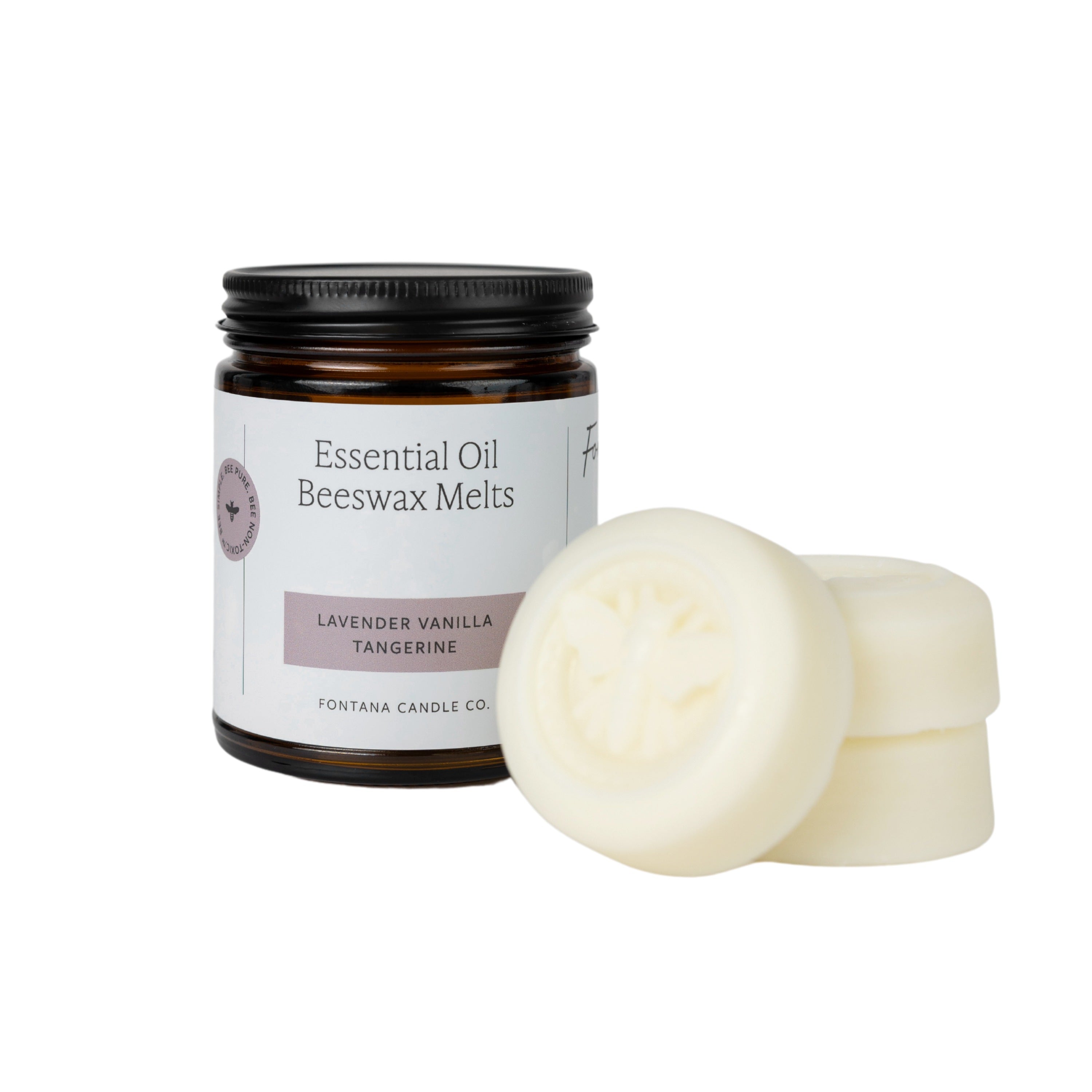Essential Oil Beeswax Melts - Lavender Vanilla Tangerine
