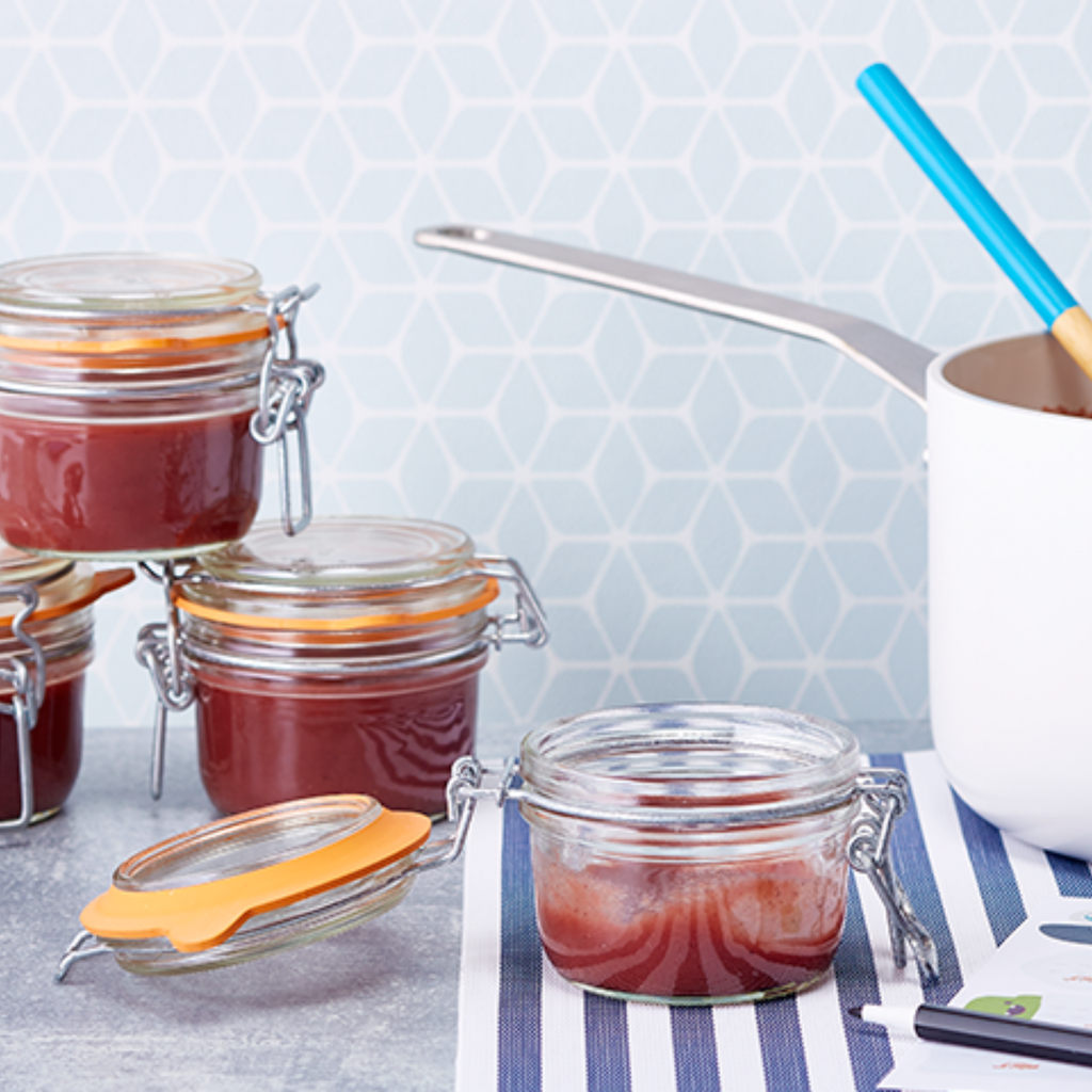 Storage and Canning Glass Jar, 125ml