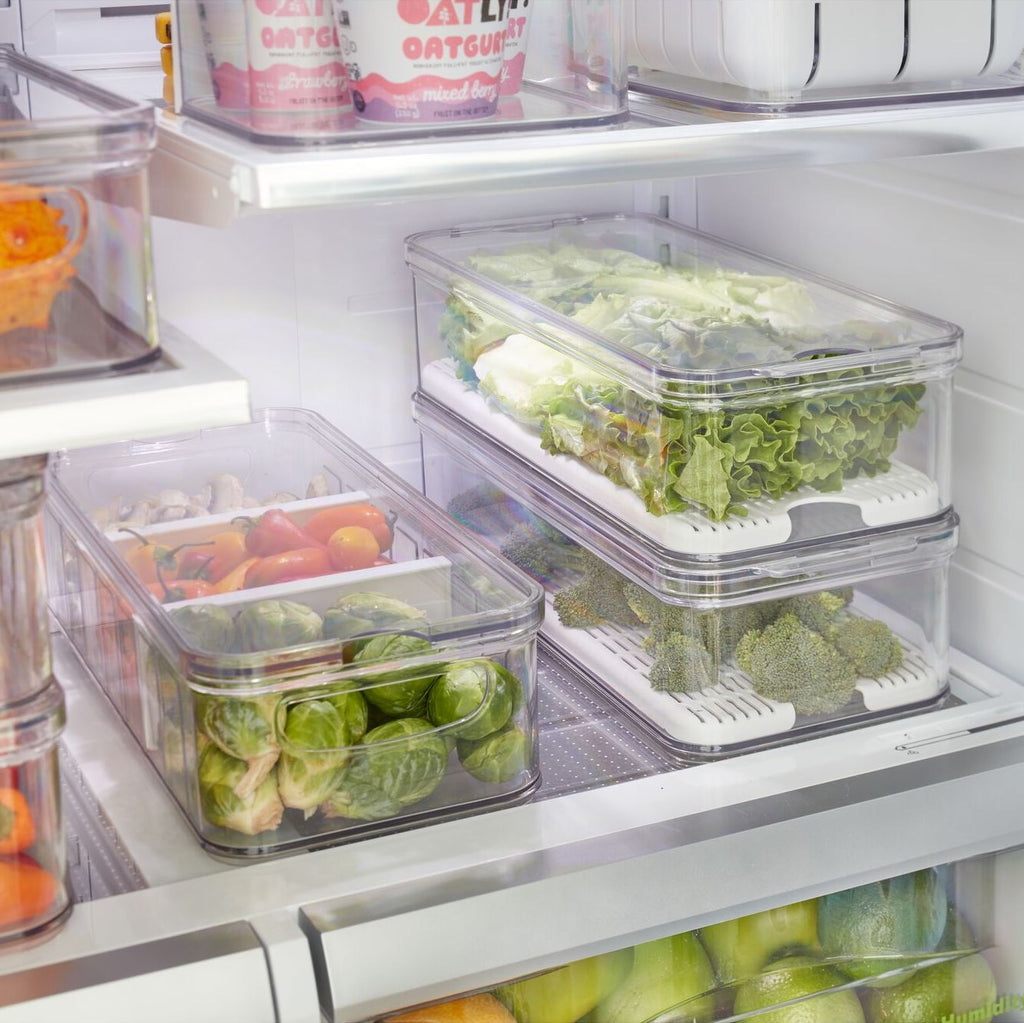 Produce Fridge Bin made with Recycled Plastic