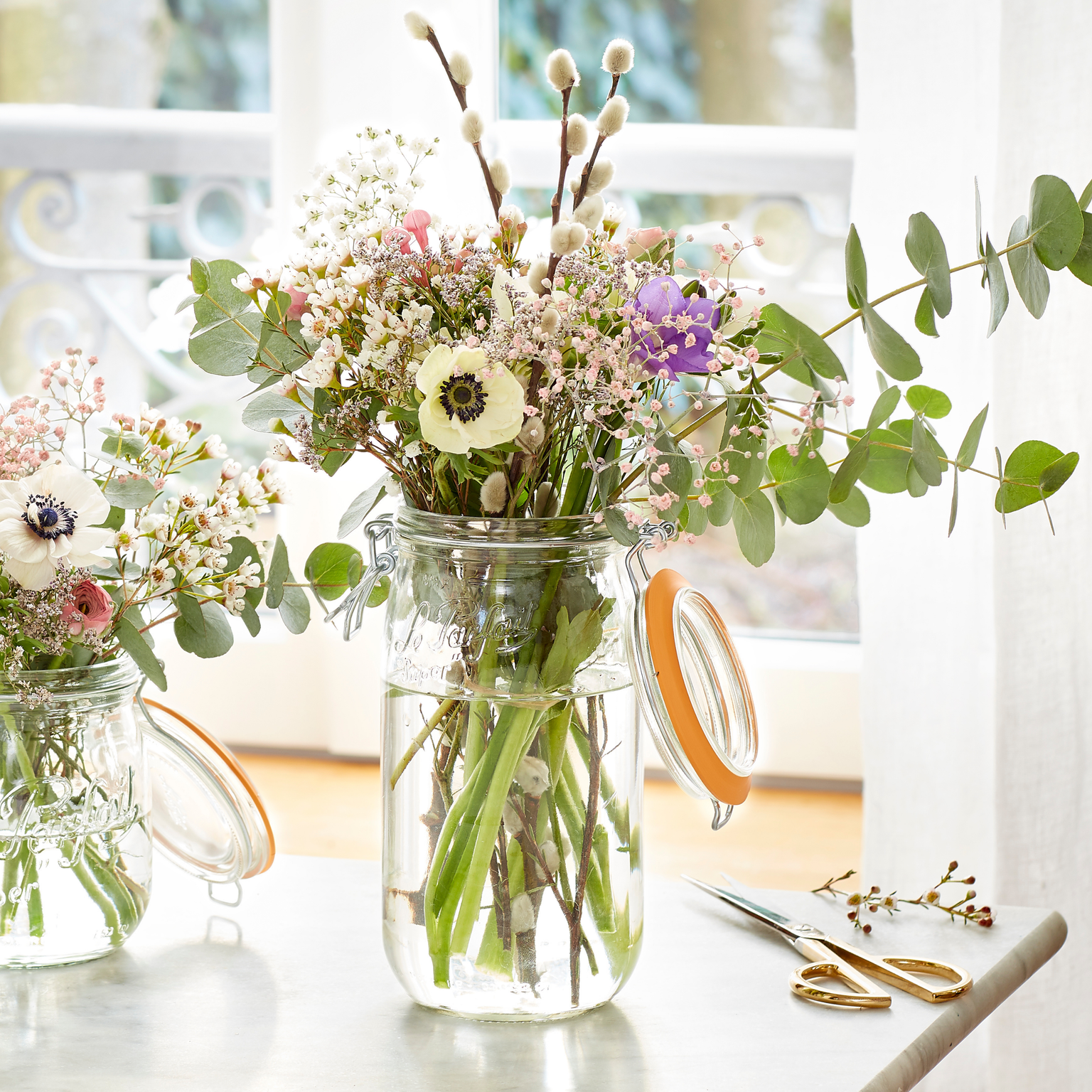 Storage and Canning Glass Jar, 1.5L