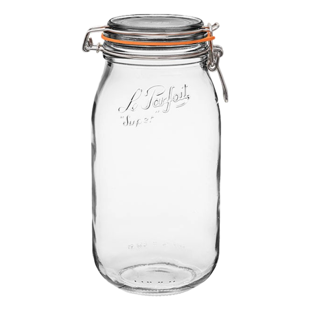 Storage and Canning Glass Jar, 2L