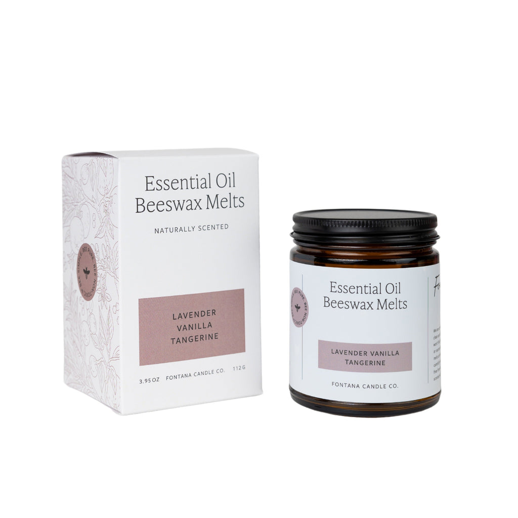 Essential Oil Beeswax Melts - Lavender Vanilla Tangerine