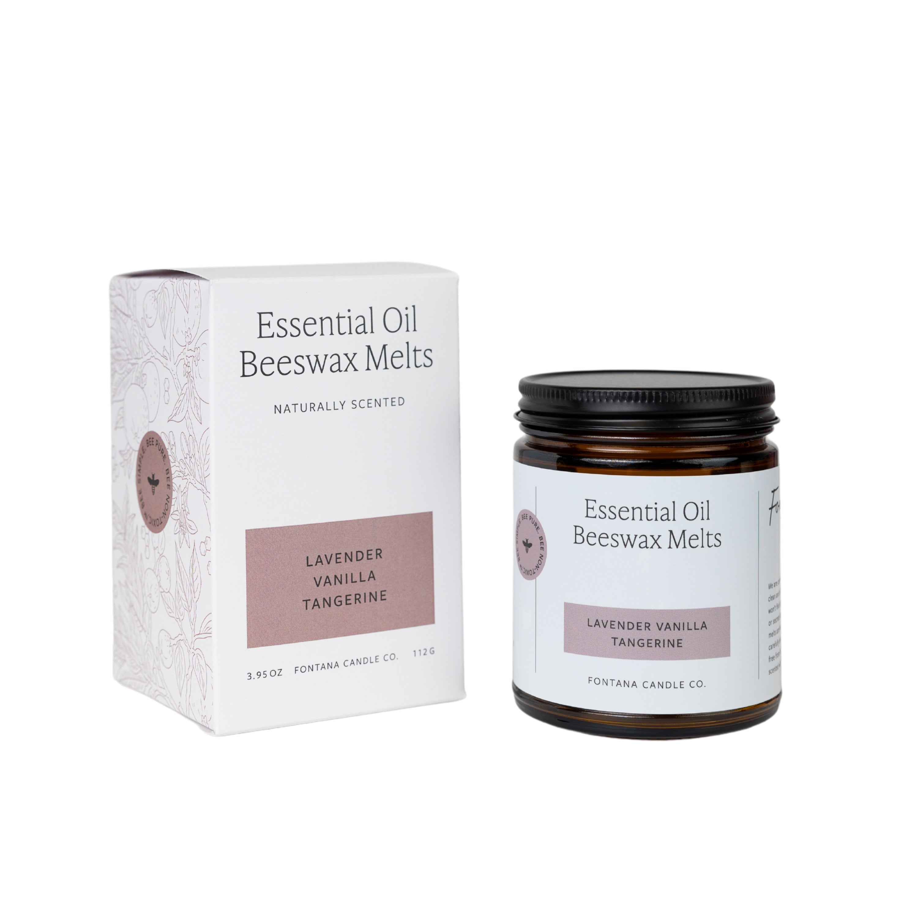 Essential Oil Beeswax Melts - Lavender Vanilla Tangerine