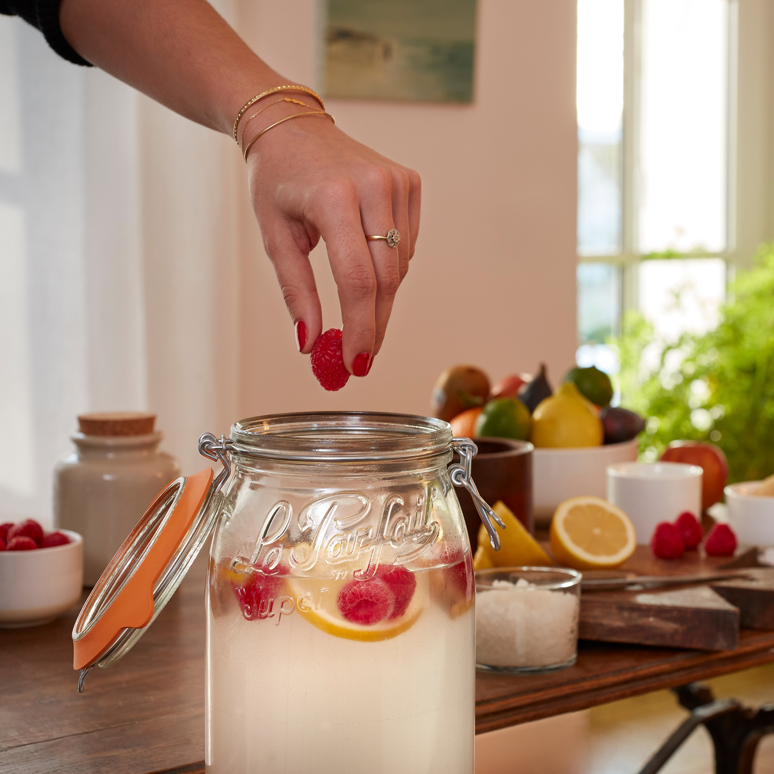 Storage and Canning Glass Jar, 3L